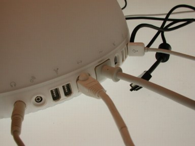 iMac von hinten